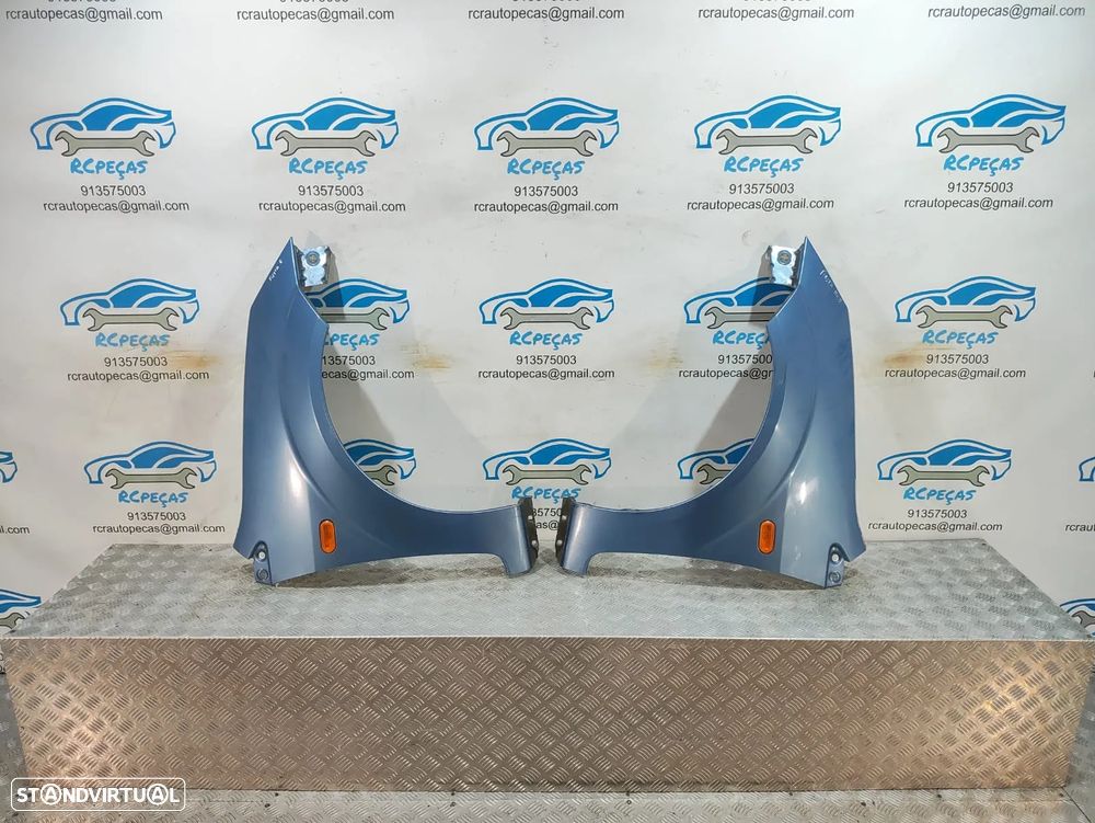 GUARDA-LAMAS ORIGINAL ESQUERDO DIREITO FORD FIESTA 5 V MK5 6S61A16016AA 6S61A16015AB GUARDA LAMAS GUARDALAMAS - 1