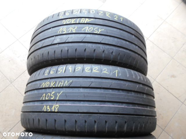 Opony 265/40r21 nokian hakka black 2 suv 5,5mm lato komplet - 3