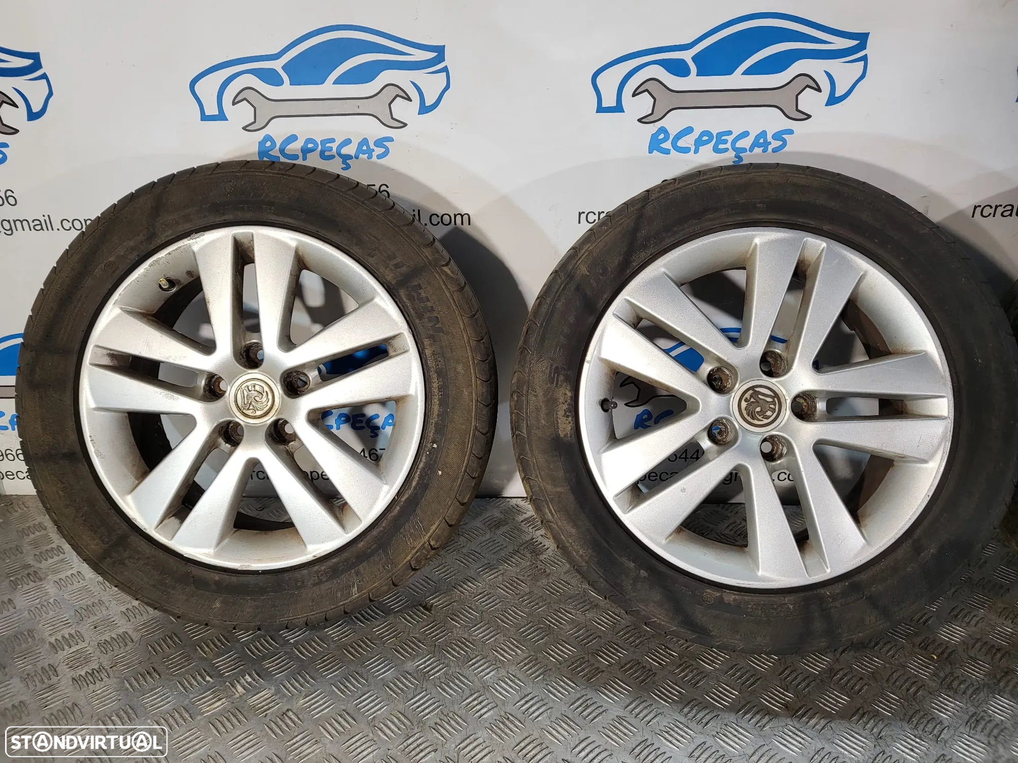 Conjunto Jantes 16 Opel 5x110 6.5J ET37 5x110 - 4