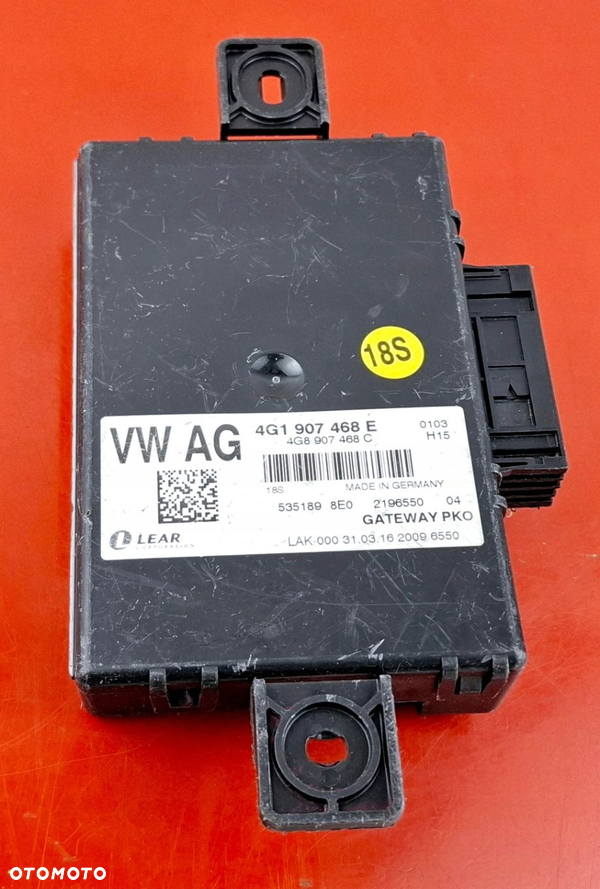 Audi A6 C7 Interfejs diagnostyczny dla sieci BUS 4G1907468E