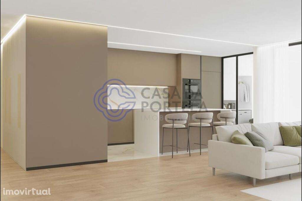 T3 NOVO Empreendimento Collegium com Varanda, dois lugares de garagem - Grande imagem: 2/16