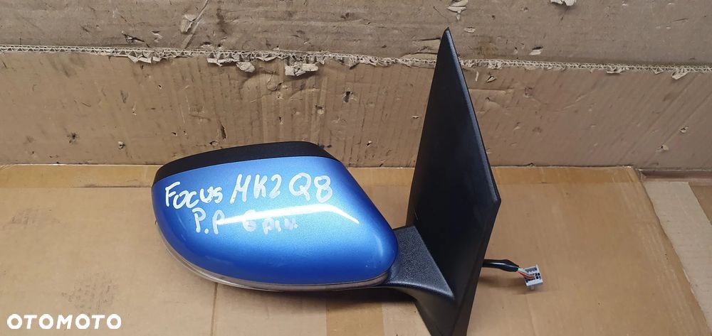 Lusterko prawe 6pin 6 pinów Europa Ford Focus MK2 Lift Q8 - 2