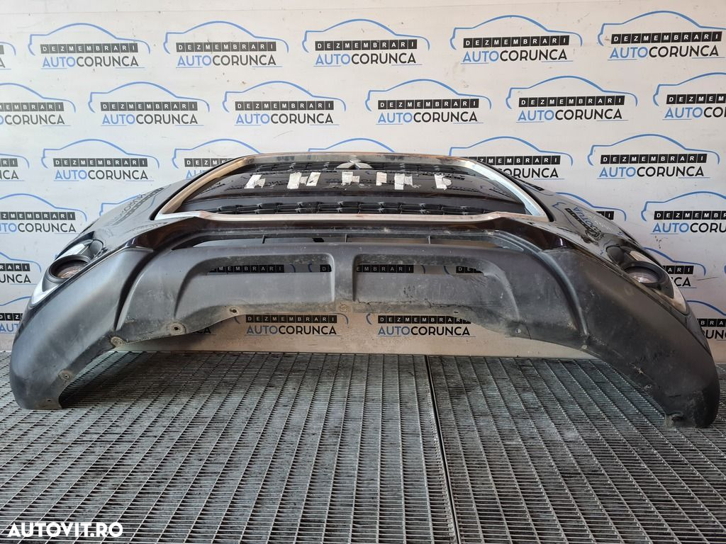 Bara fata Mitsubishi ASX Facelift 2012 2012 - 2016 NEGRU (1041) model cu spalatoare far - 2
