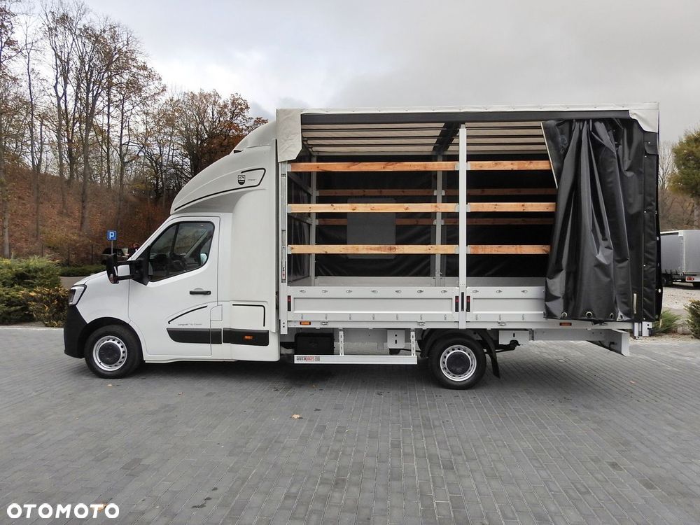 Renault MASTER PLANDEKA 10 PALET WEBASTO TEMPOMAT KLIMATYZACJA LEDY PNEUMATYKA  165KM - 9
