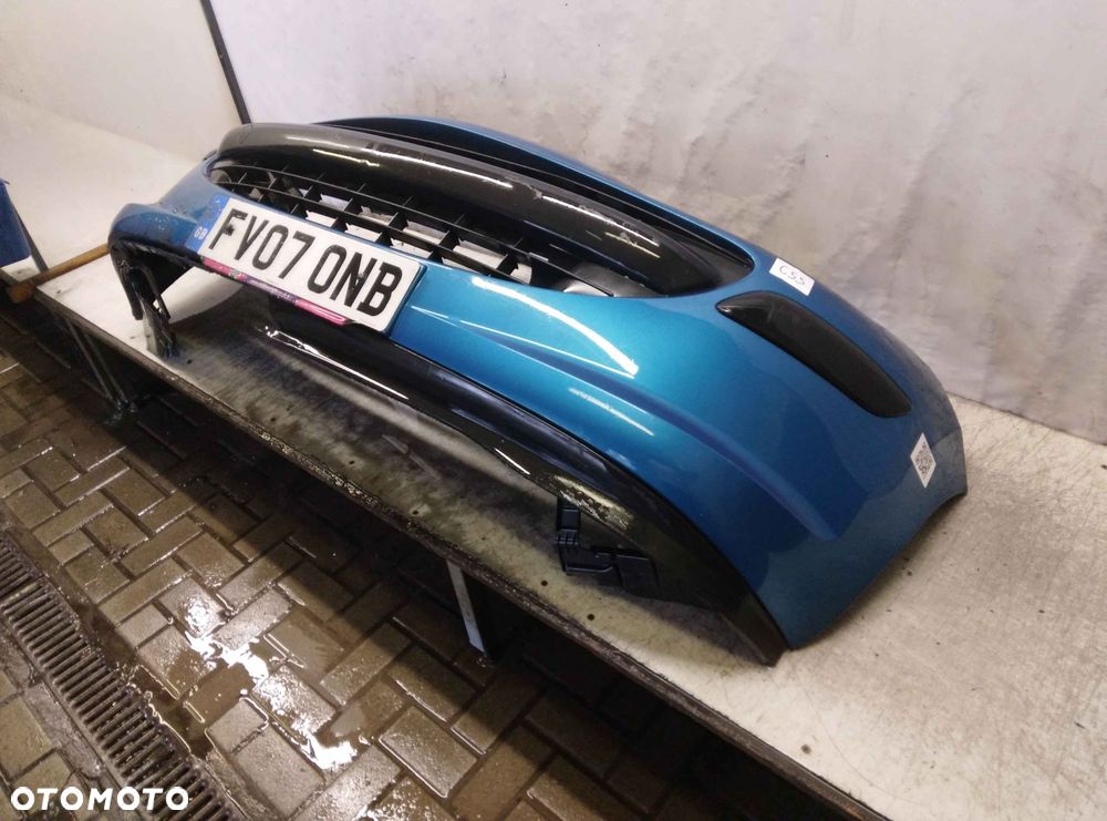 ^ ZDERZAK PRZÓD PRZEDNI DO PEUGEOT 207 KMF NIEBIESKI BŁĘKITNY - 2