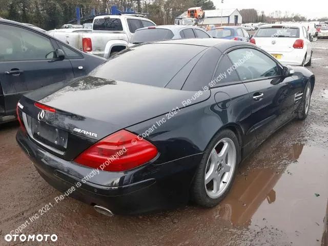 Maska Zderzak Reflektory Błotniki Wzmocnienie Belka Pas Przedni Lampy Mercedes SL500 SL350 R230 - 28