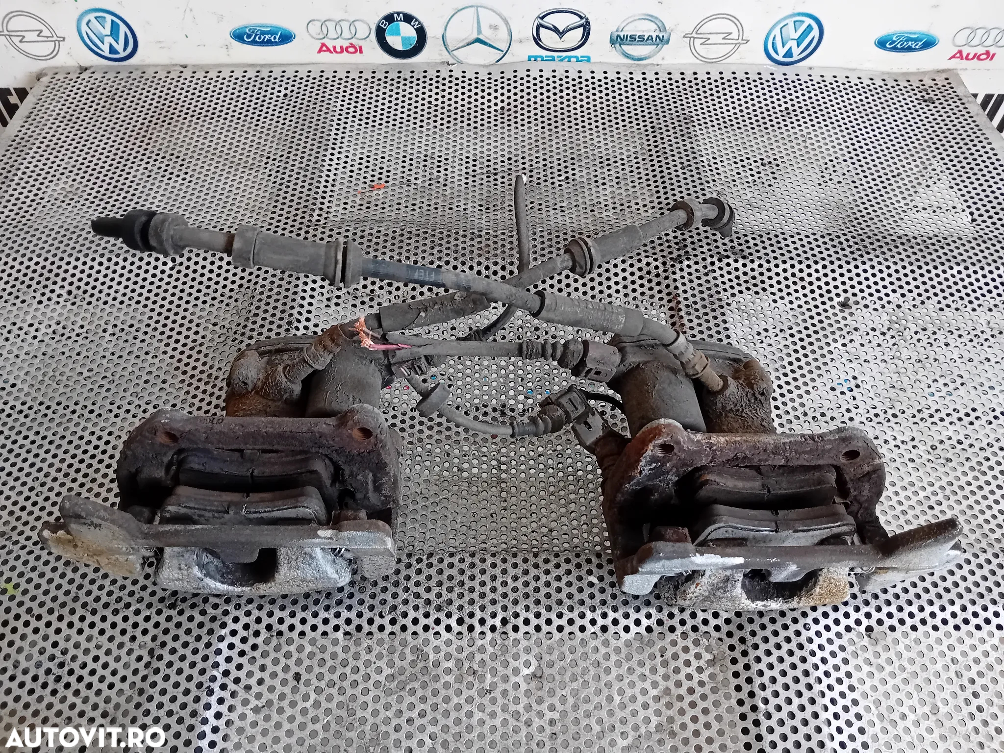 Etrieri Etrier Stanga Dreapta Spate Electric Audi A6 4G C7 2012-2018 Testati Motor CNH Cutie NYU - 6