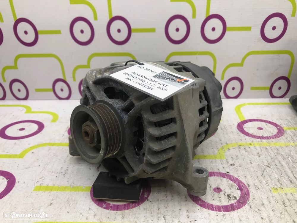 Alternador FIAT PUNTO (188_) 1.2 Ref - 51714794 NO-50283 - 1