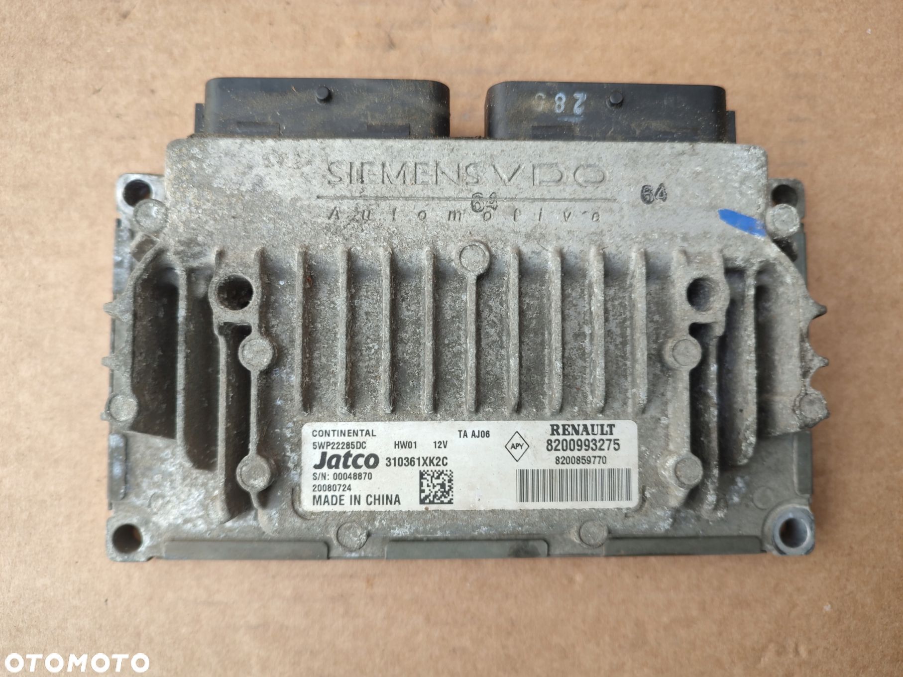 Sterownik skrzyni biegów automat RENAULT LAGUNA III 3.0DCI V6 8200993275 - 1