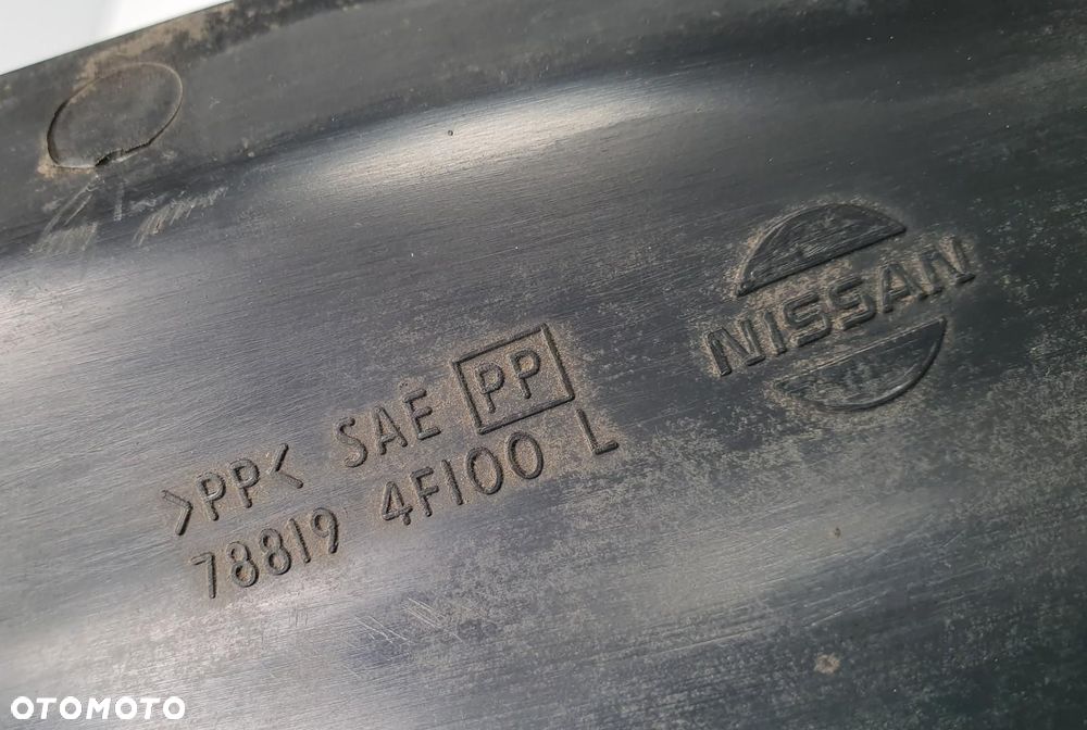 LISTWA BŁOTNIKA LEWY TYŁ TYLNA NISSAN MICRA K11 788194F100 - 3