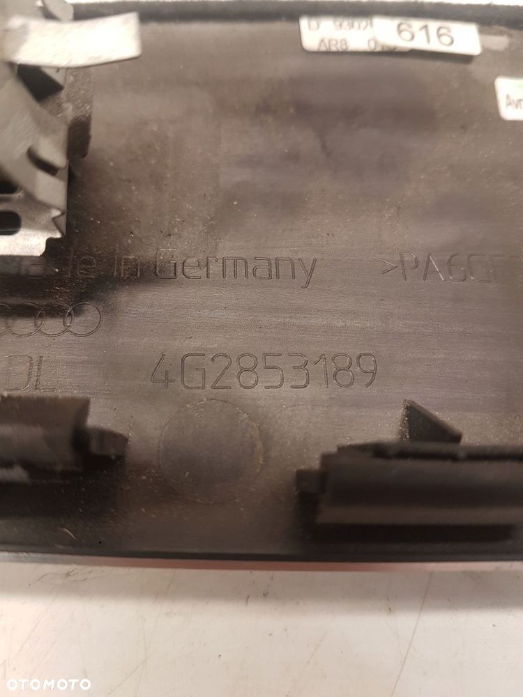 LISTWA DEKOR DESKI KONSOLI AUDI A6 C7 4G2853189 RYBIA ŁUSKA UK QUATTRO - 6