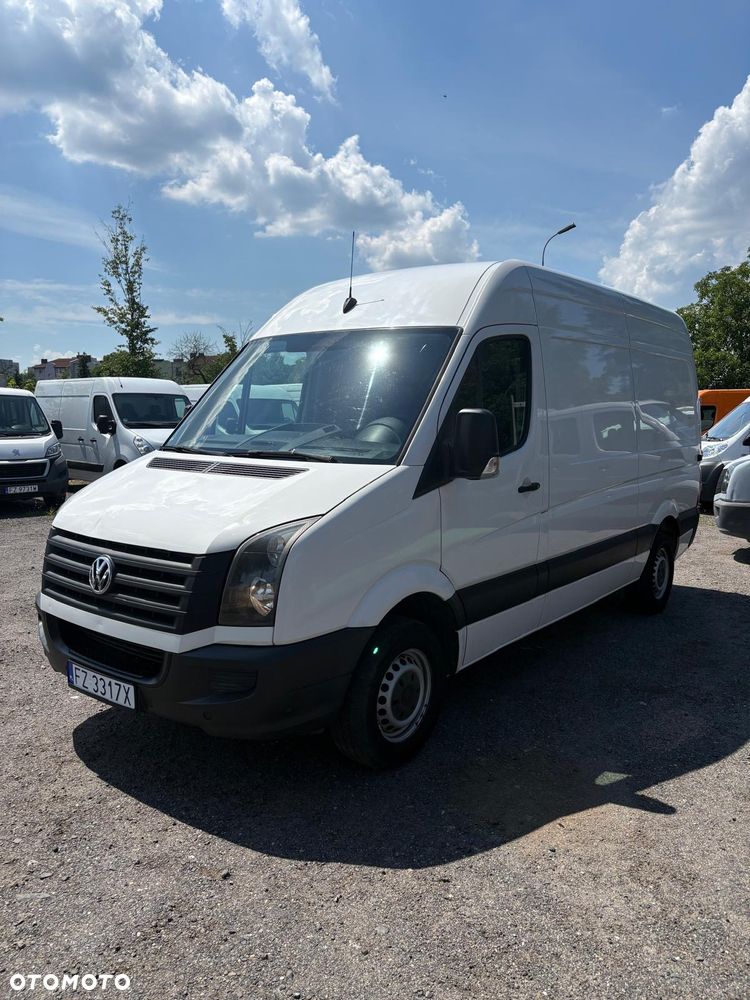 Volkswagen Crafter 2015r L2H2 klima webasto kamera - 4