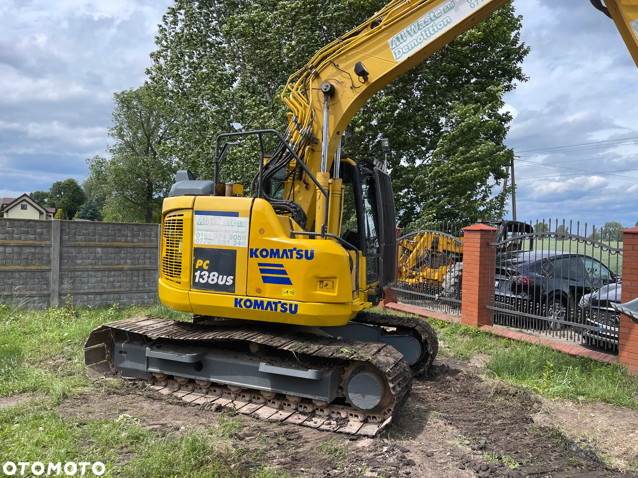 Komatsu Koparka Gąsiennicowa PC138US-11 Rok 2016 Klimatyzacja jcb doosan volvo 14 ton - 6
