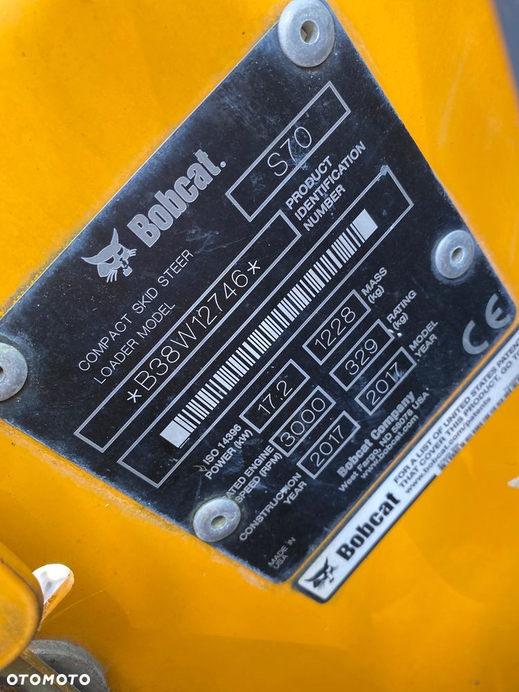 Bobcat s70 2016 rok Mini ładowarka - 4