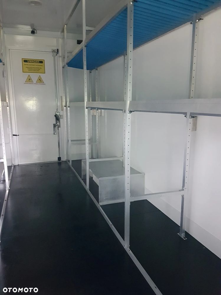 Iveco DAILY KONTENER NISKOPODŁOGOWY 4,43x2,23x2,42 SKLEP FOODTRUCK BAR KLIMA KONIOWÓZ KAMPER - 37