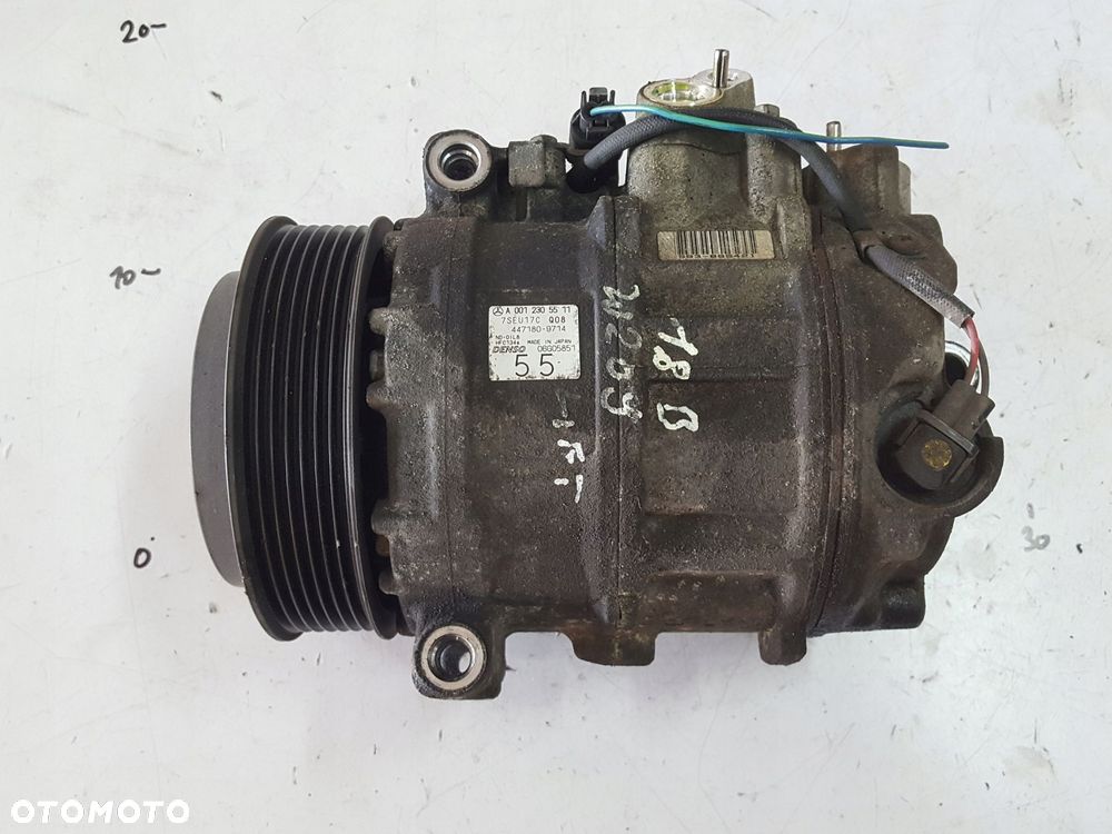 MERCEDES CLK W209 LIFT 05-10r 1.8 K W203 SPRĘŻARKA KLIMATYZACJI A0012305511 - 1