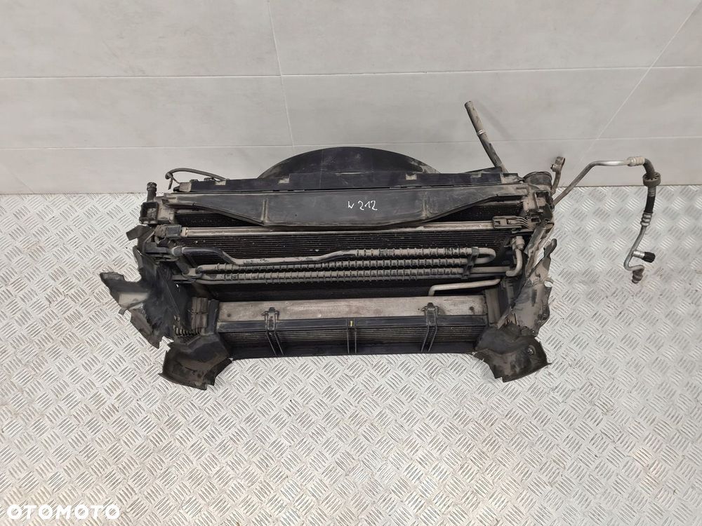 MERCEDES W212 PAS PRZEDNI CHŁODNICE LIFT 2.2CDI A2045000100 A2045003603 - 8