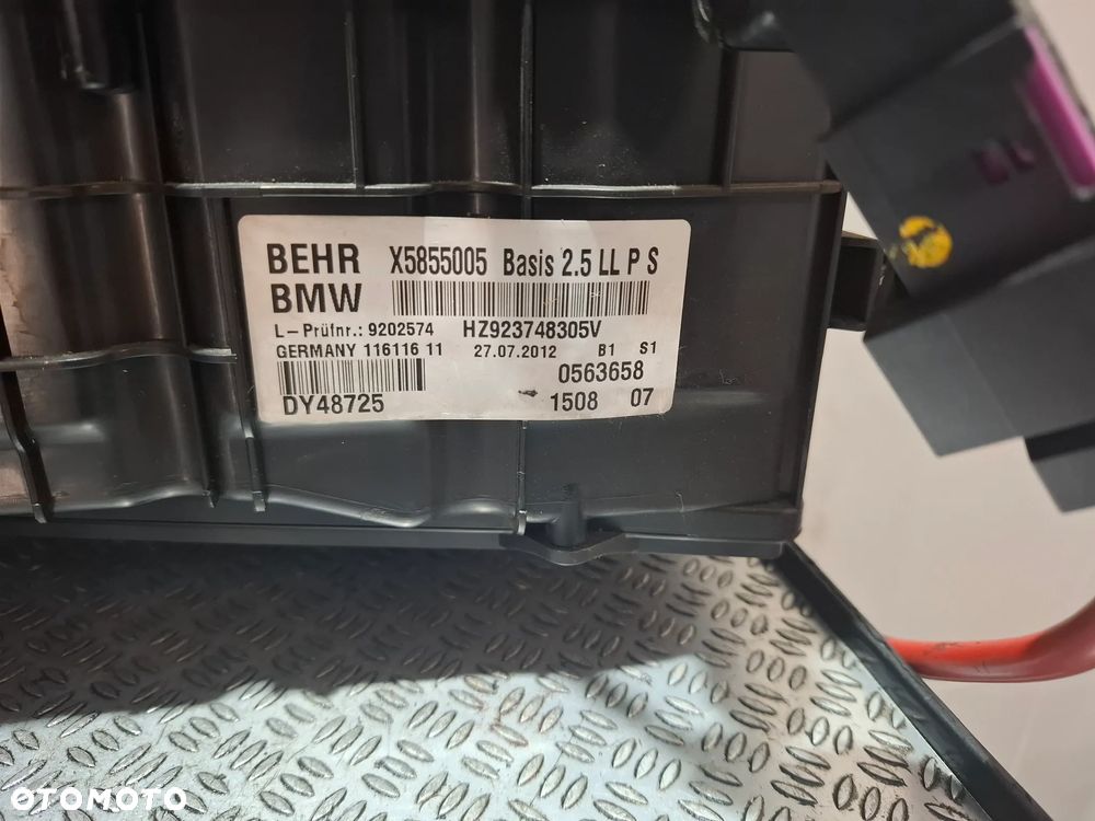 Nagrzewnica ogrzewanie dmuchawa BMW F10 Europa nr 9202574 - 2