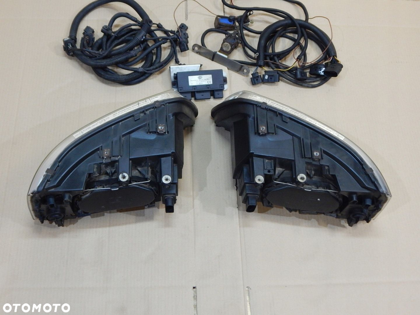 VW T5 MULTIVAN lampa BI Xenon PROJEKTZWO przetwornica prawa lewa przód - 7