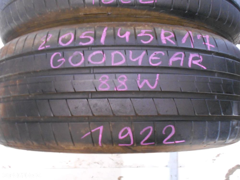 OPONA POJEDYNKA 205/45R17 GOODYEAR EAGLE F1 ASYMMETRIC 6 DOT 1922 7MM