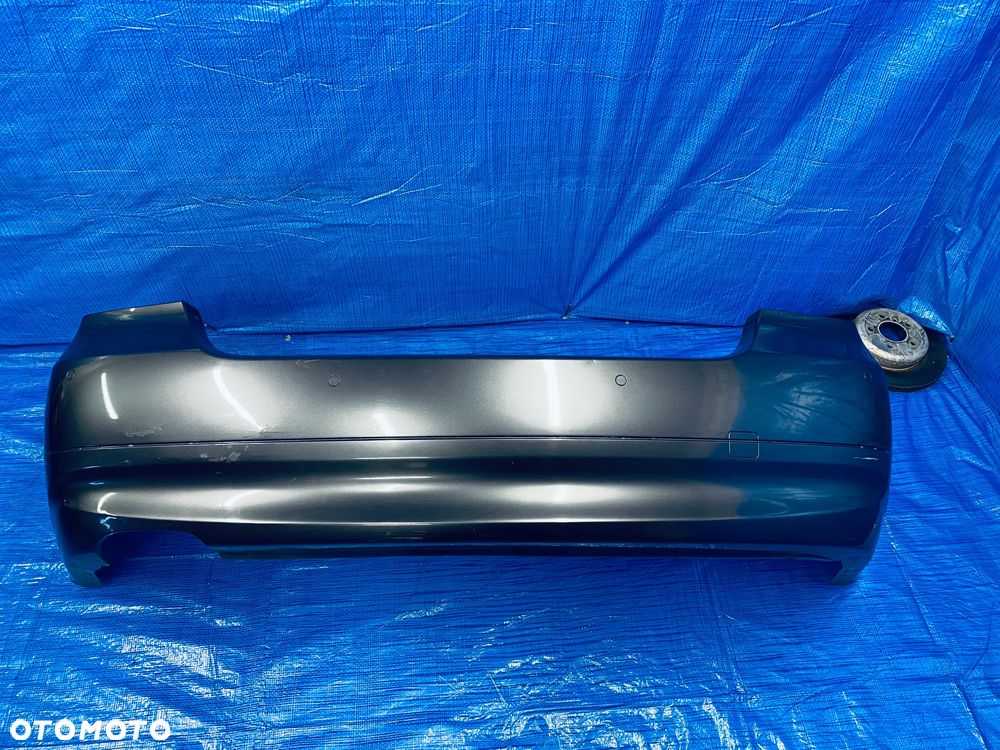 ZDERZAK TYŁ TYLNY CZUJNIKI PDC KOMPLET BMW E90 SEDAN 07R  LAKIER A22 ORYGINAŁ - 2