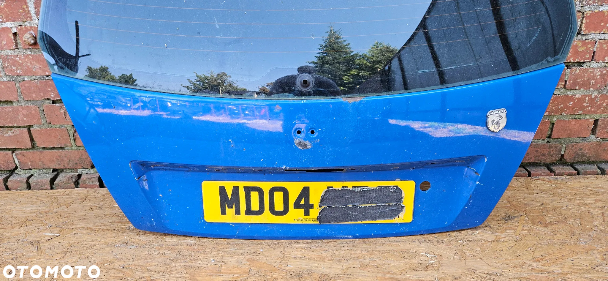 Fiat Stilo 3D 3 drzwi Klapa bagażnika szyba - 3