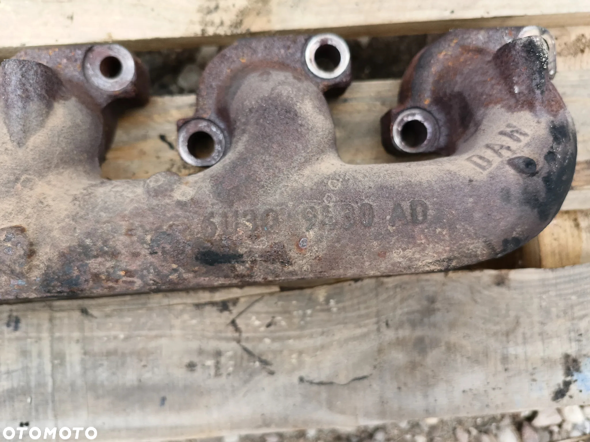 FIAT DUCATO CITROEN JUMPER BOXER FORD 2,2 KOLEKTOR WYDECHOWY 6U3Q9430AD - 2