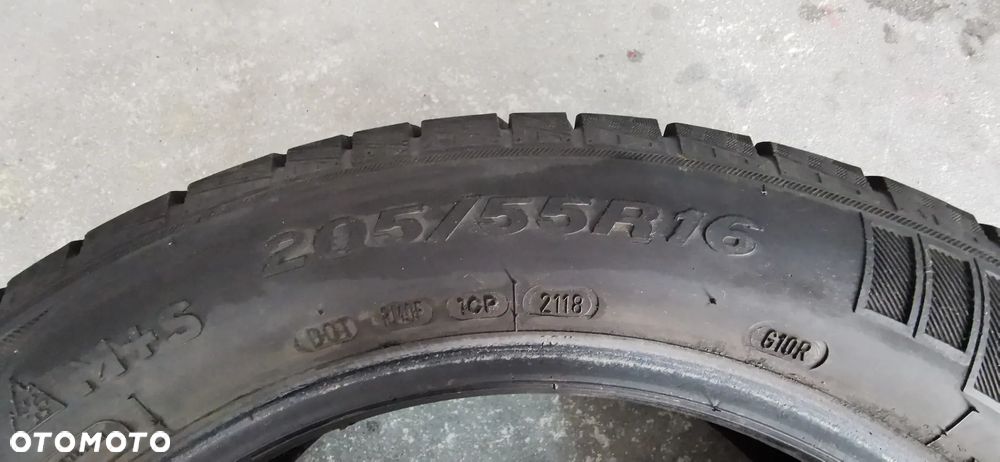 OPONY ZIMOWE , 205/55 r16 , KOMPLET - 2x LAUFENN + 2X COOPER , stan bdb , podana cena za komplet - 6