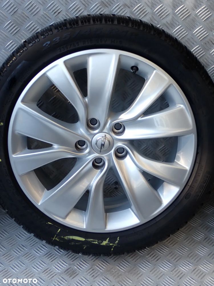 KOŁA FELGI ALUMINIOWE OPEL INSIGNIA B 7,5JX17  ET 41  5X115  OP080 K1 Z OPONAMI ZIMA PIRELLI 235/45/18 - 6