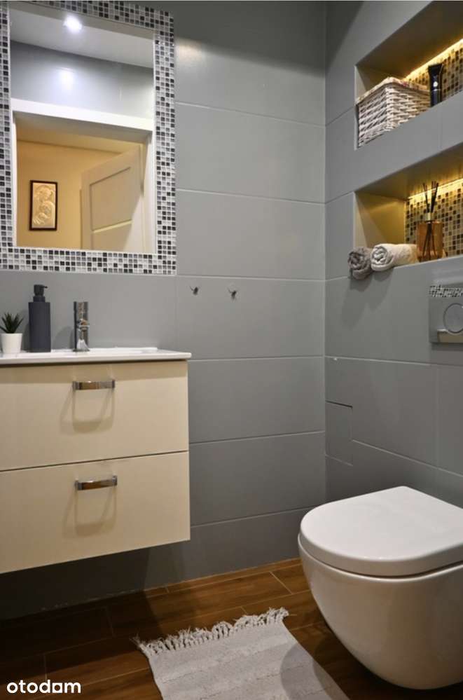 Apartment 59m- parter/2balkony/ogródek/garaż/komórk/pełne wyposażenie