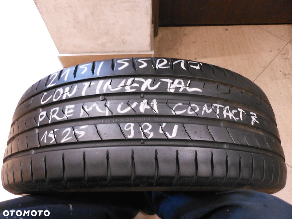 Opona pojedyńcza 215/55r17 continental premium contact 7 6,5mm lato