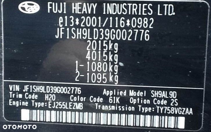 Subaru Forester 2.5 EX 000/PLA - 5