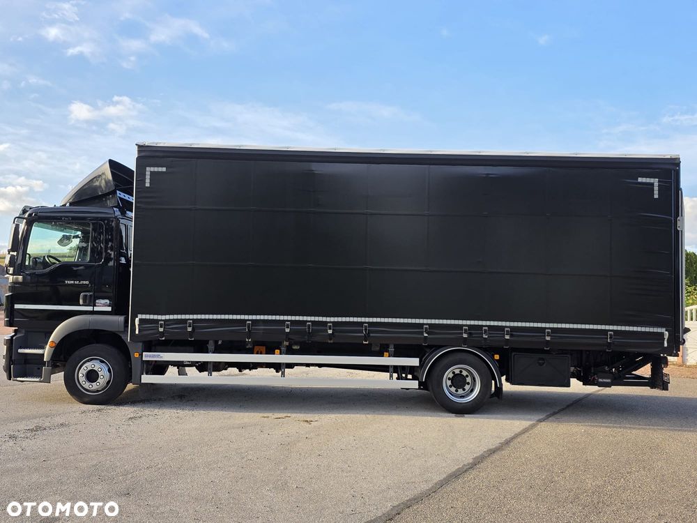 MAN TGM 12.290 / 15.290 / E6/ FIRANKA /BOCZNE DRZWI / BURTO-FIRANKA / 18PALET / WINDA / NISKI PRZEBIEG / 2018/ CAŁY NA PODUSZKACH / SERWISOWANY - 11