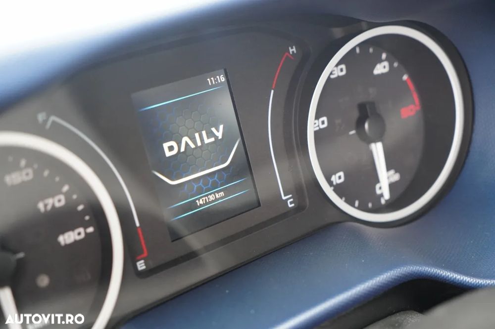 Iveco DAILY 70-180 / BASCULATOR SPATE 2.8 M / MTA: 7.0 T / BLOCARE PUNȚI / DUBLU / HI-MATIC - 38