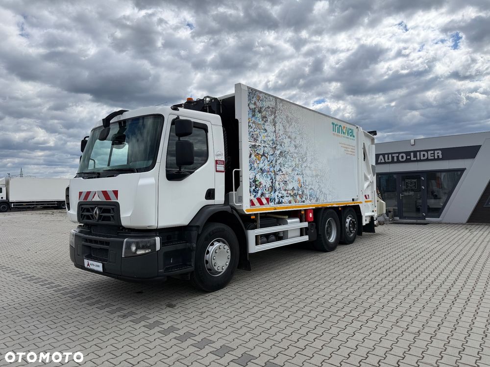 Renault D320 / 6x2 / ŚMIECIARKA / EURO 6 /  SPROWADZONA / STAN BDB / / /