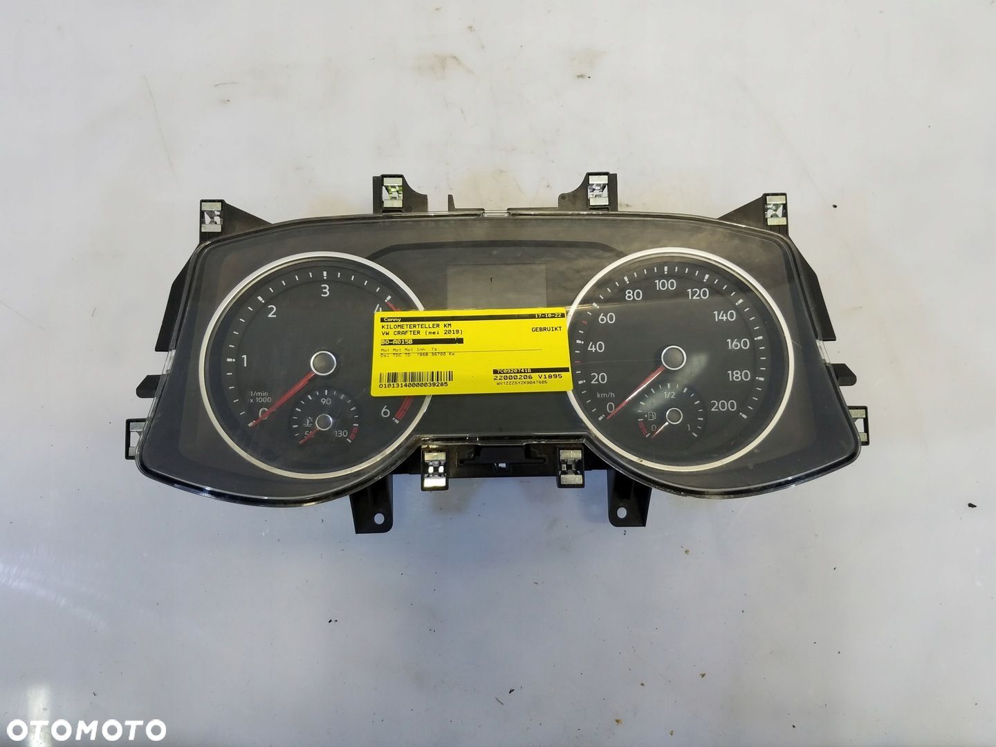 LICZNIK ZEGARY VW CRAFTER II 7C0920741B - 1