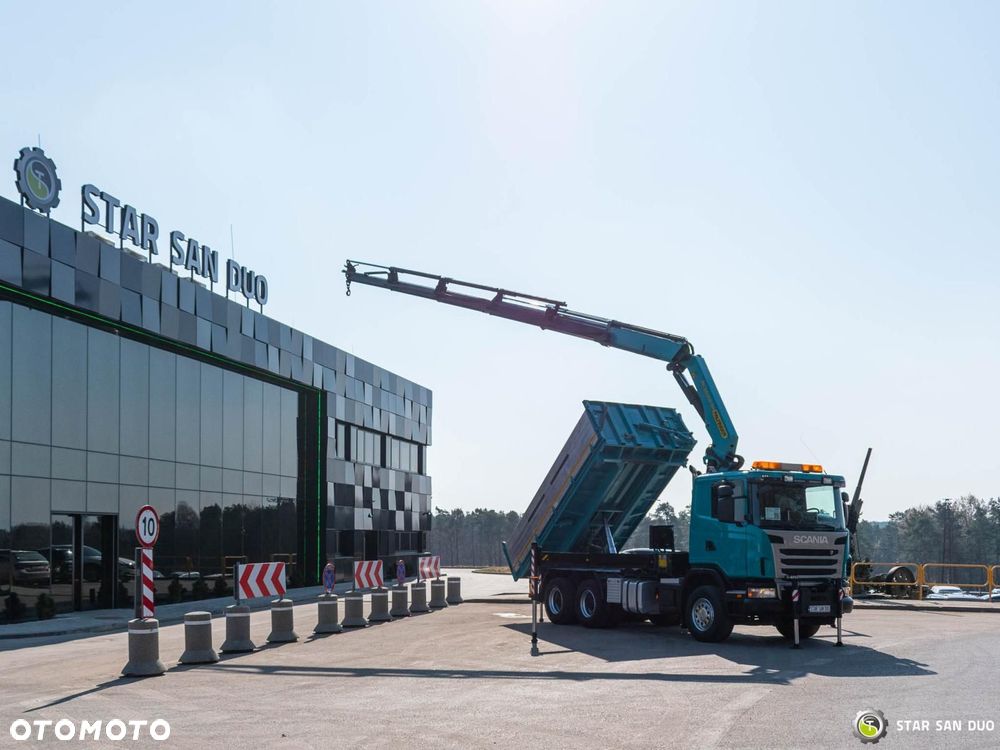 Scania G480 6x4 PALFINGER PK 34002 SH HDS Żuraw Wywrotka - 7