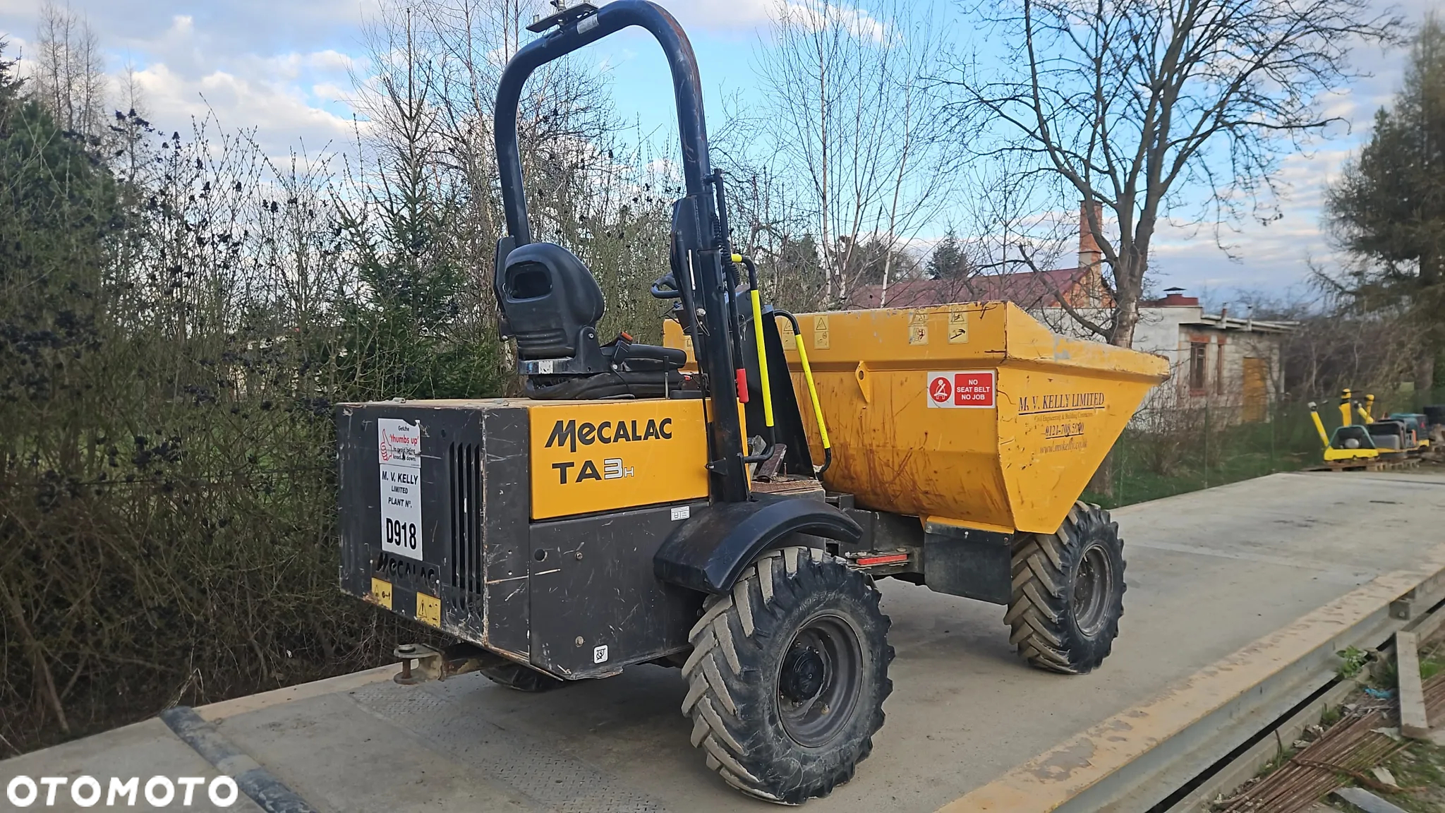 Mecalac Wozidło Budowlane Mecalac TA3H 2019 AUTOMAT Hydrostat rewers Thwaites Terex Benford - 6