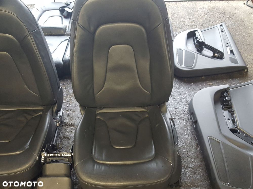 AUDI A4 B8 08r- SEDAN FOTELE KANAPA SKÓRZANE - 3