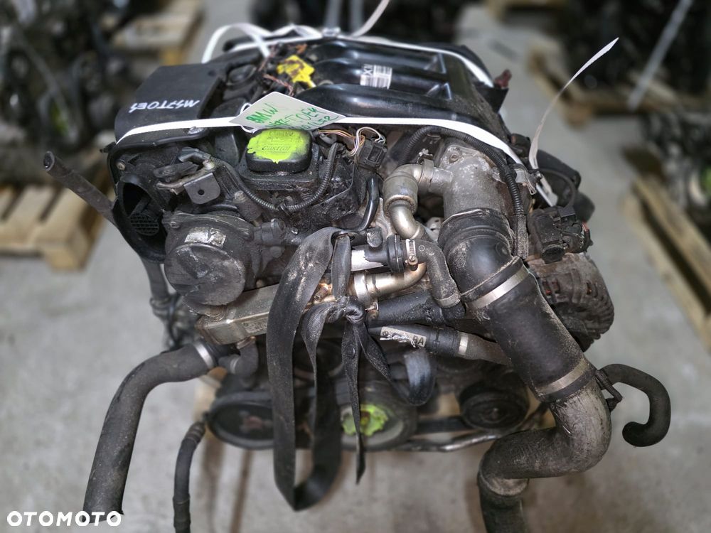 BMW M47TOE4 M47D20 2.0d diesel silnik z pełnym osprzętem kompletny gotowy do montażu - 4