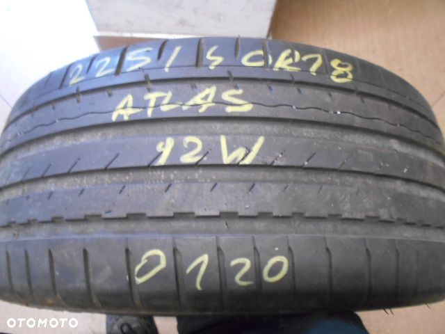 Opona pojedyńcza 225/40r18 atlas sport green 6,9mm lato - 1