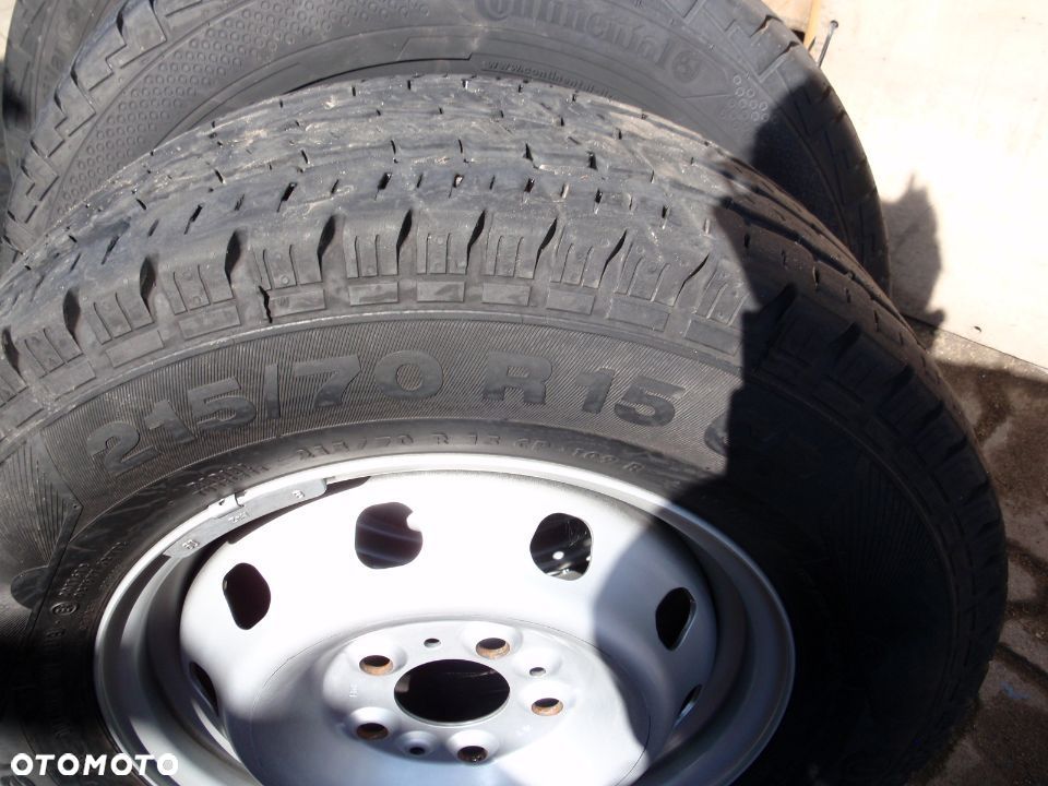 FIAT DUCATO BOXER JUMPER KOŁO FELGA OPONA 225 70 R15 Continental VANCOCAMPER - 2