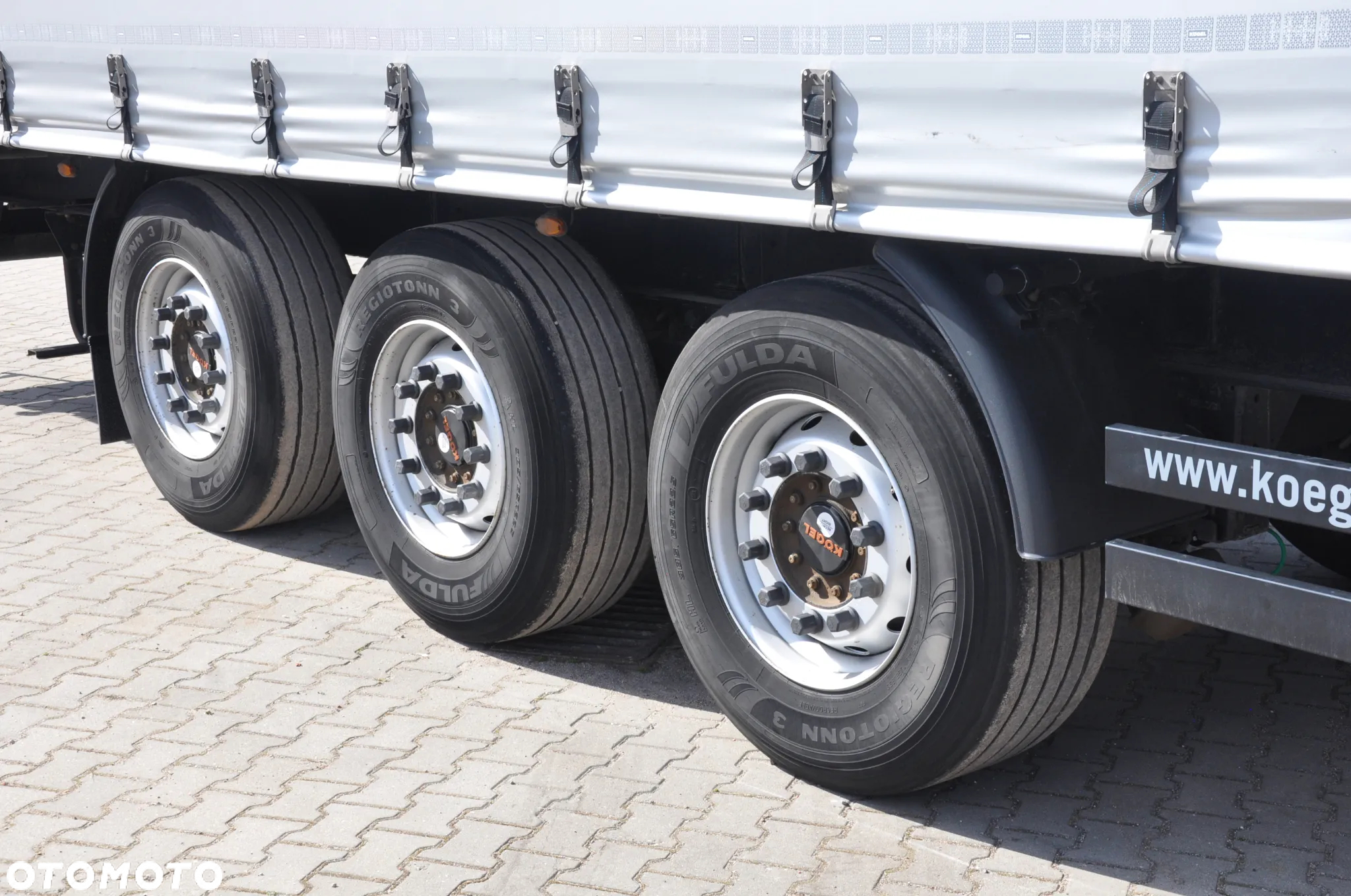 Kögel STANDARD PODNOSZONA OŚ NOVUM WAGA 6 240 kg - 9
