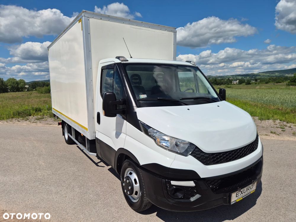 Iveco DAILY 35C15 KONTENER 4.30M WINDA SORENSEN 750KG SALON PL 2017R - 11
