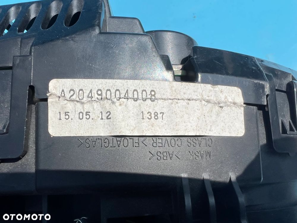 LICZNIK ZEGARY MERCEDES W212 A2C53435305 2049004008 - 4