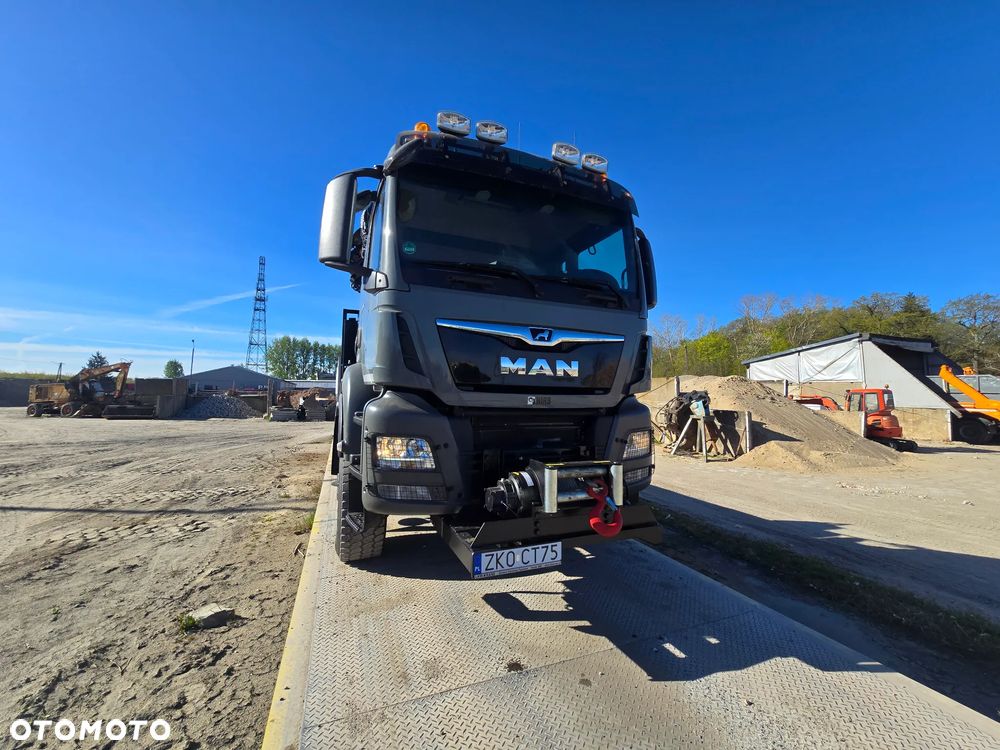 MAN 41.500 8x8 HDS HIAB 800 + FLY JIB Energetyka żuraw dźwig - 8