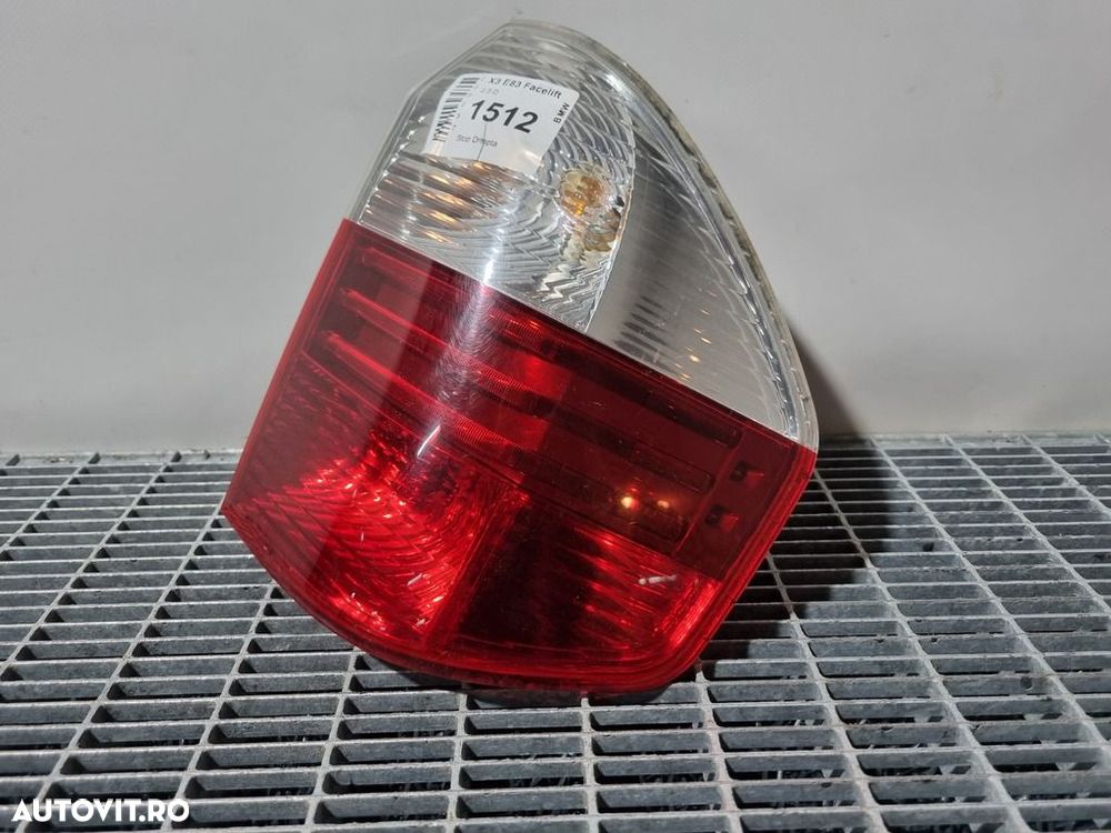 Stop Dreapta BMW X3 E83 Facelift 2006 - 2010 SUV 4 Usi (1512) Cu led - 2