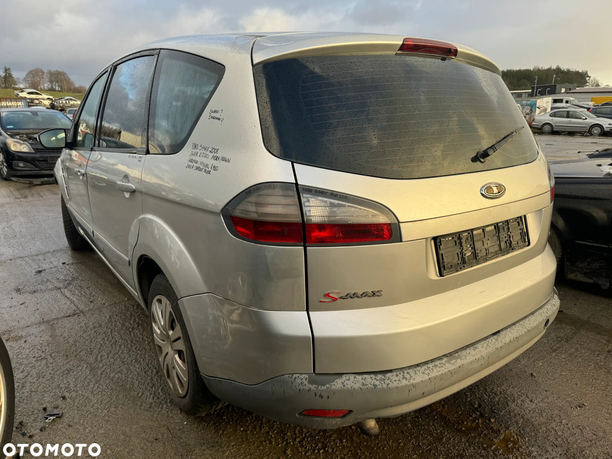 FORD S-MAX MK1 LAMPA LEWA TYLNA LEWY TYŁ Z BŁOTNIKA BŁOTNIK - 10