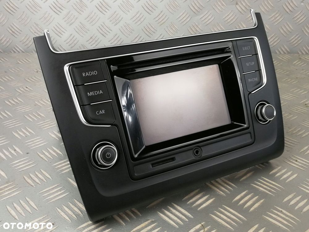 6C0035869B radio wyświetlacz cd fm fabryczne VW POLO 6R 6C V LIFT 2014-17 - 1