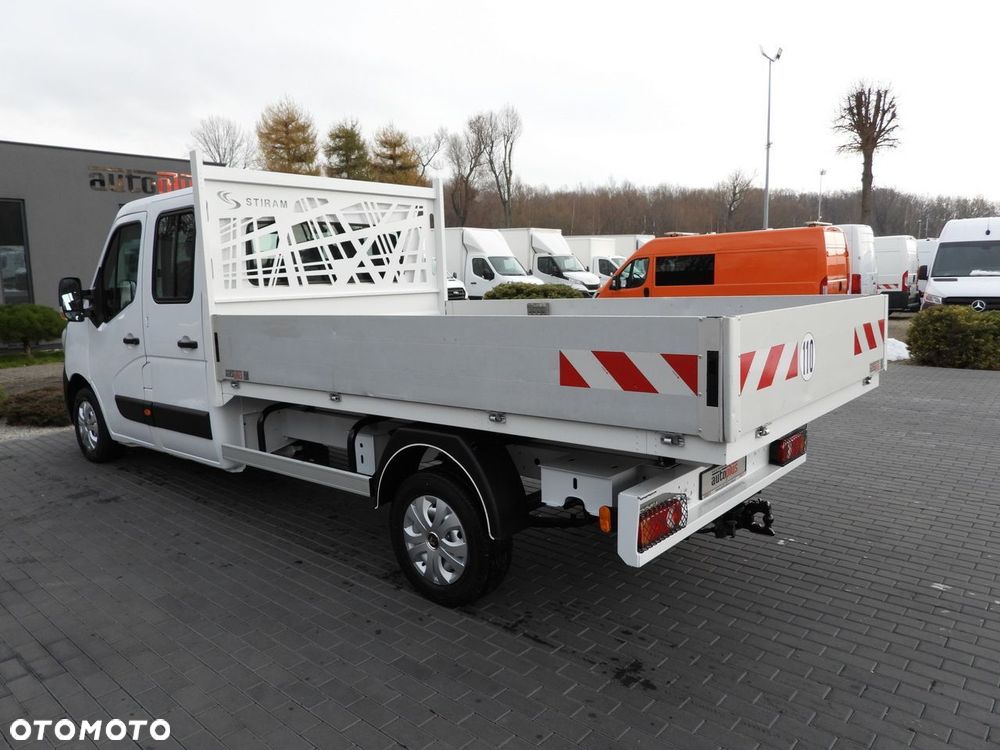 Renault MASTER SKRZYNIA PODWÓJNA KABINA DOKA 6 MIEJSC TEMPOMAT NAWIGACJA LEDY KLIMATYZACJA  150KM - 10
